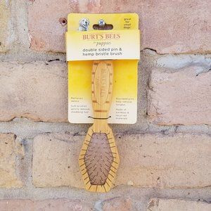 Burt's Bees Puppies Double Sided Pin & Bristle Grooming Brush
